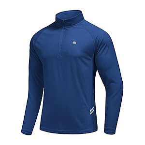 [Prime] PINSPARK Men's 1/4-Zip Golf Pullover (various) $9 + Free Shipping