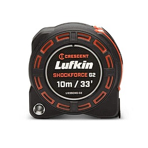 1-1/4 in. x 10m/ 33 ft. SHOCKFORCE G2 Tape Measure $18.97