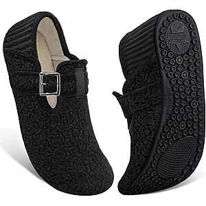 [Prime] ATHMILE Men's or Women's Adjustable Wide Diabetic Fuzzy Fleece Slippers (Various) $8.99 + Free Shipping