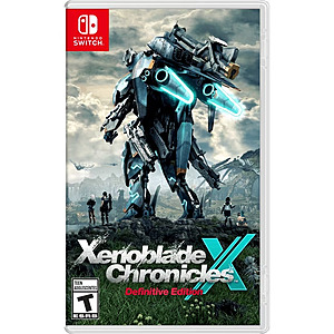 Walmart - Xenoblade Chronicles™ X: Definitive Edition, Nintendo Switch with Promo Code $31.97