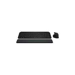 Logitech MX Keys S Combo Wireless Keyboard & Mouse w/ Palm Rest $143.99 + Free Shipping w/ Prime or $6 Fee per Order