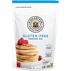 $3.74: King Arthur Gluten-Free Pancake Mix (15 Oz)