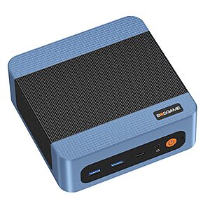 BOSGAME E5 Mini PC: Ryzen 5400U, 8GB DDR4, 256GB SSD, Win 11 Pro $186.99
