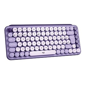 $22.99 | Logitech POP Mechanical Keyboard (Spanish Layout) at Woot!