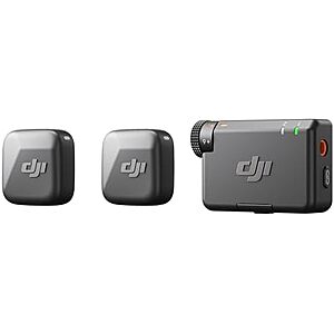$59* | DJI Mic Mini (2 TX + 1 RX) Wireless Lavalier Microphone System at Amazon