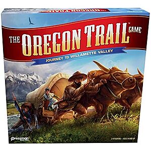 $21.97* | Pressman The Oregon Trail: Journey to Willamette Valley Board Game at Amazon