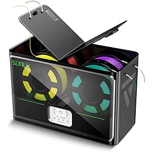 $80.99* | 4-Spool Sunlu Official S4 3D Printer Filament Dryer at Amazon