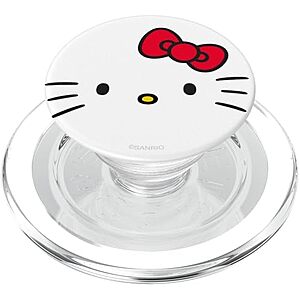 $12.74 | Hello Kitty Open Face PopSockets Stand for Smartphones and Tablets PopSockets PopGrip for MagSafe at Amazon