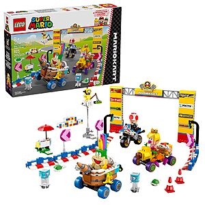 YNMV! LEGO Super Mario: Mario Kart Baby Peach & Grand Prix Set Home Circuit - Nintendo Toy Building Set for Kids - Collectible Toy - 72036, $44.79 w/ coupon @ Amazon!