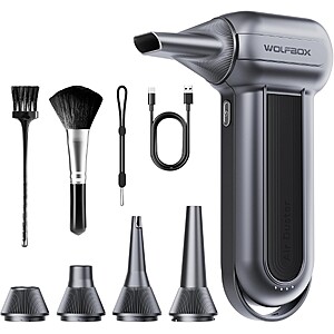 Open Box: WOLFBOX MF100 Electric Air Duster-150000RPM Super Power Cordless Air Duster $42 + Free Shipping