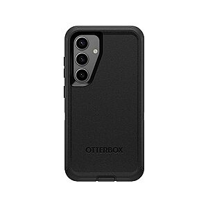 $10 FS PRIME WOOT OtterBox Samsung Galaxy S24 Defender Series Case - Rugged & Durable, with Port Protection, Includes Holster Clip Kickstand