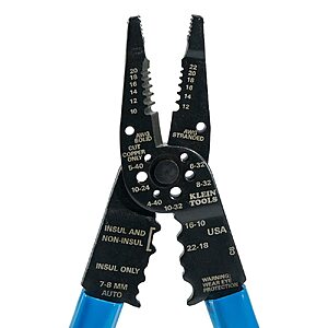 Klein Tools 1010 Multi Tool Long Nose Wire Cutter, Made in USA, $23.37