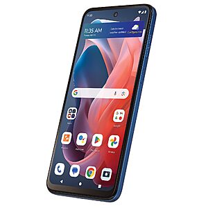 $40 AMAZON via Verizon Value Tracfone Moto g Play 64gb/4gb 2024 Renewed Phone with a 1-Yr Plan Included
