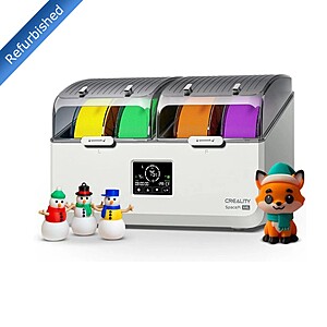 Cert. Refurb: Creality Space Pi X4L Filament Dryer 4 Spool 3D Printer Dry Box $76 + Free Shipping