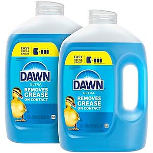 [SnS, AC] $30.91 | 3 × 2-Pack 51.5-Oz Dawn Ultra Original Dish Soap Refill Jug (Original) ($10.30 each) at Amazon