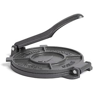 [Resale] $9.31 | 8" Alpha Living Heavy Duty Cast Iron Empanda Press Quesadilla Tortilla Maker (Used - Like New) at Amazon