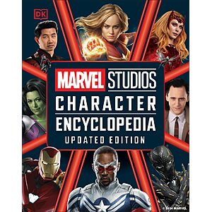 Marvel Studios Character Encyclopedia Updated Edition - by Kelly Knox & Adam Bray (Hardcover) $11.22 + Free Shipping w/ Prime or on $35+