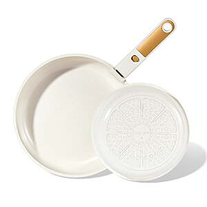 2-Piece Carote Ceramic Nonstick Detachable Frying Pan Set (Cream White, 8" & 10") $24.96 + Free Shipping w/ Walmart+ or on $35+
