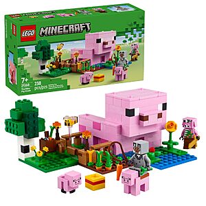 238-Pc LEGO Minecraft The Baby Pig House Building Set $12.79 + Free Shipping w/ Prime or on $35+