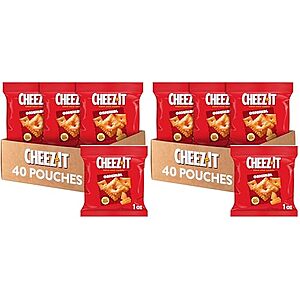 $16.63* | 80-pk 1-oz Cheez-It Cheese Baked Snack Crackers at Amazon