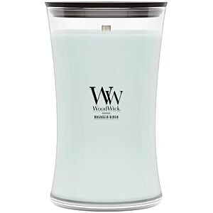 [SnS] $16.15* | 21.5-Oz WoodWick Large Hourglass Candle w/ Crackling Wick (Magnolia Birch) at Amazon