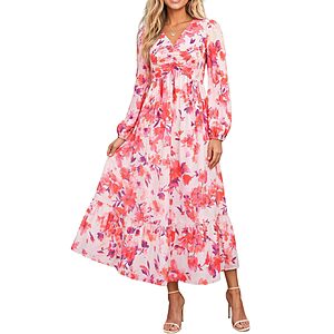 Amazon – GRACE KARIN Women’s Long-Sleeve Maxi Dress - $14.50 w/ Code