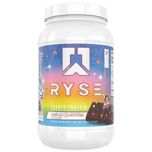 RYSE Loaded Protein Powder - Little Debbie Cosmic Brownie 27 serving: Whey Isolate, 25g Protein $24.99