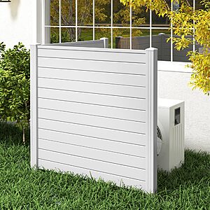 Amazon – GIANTEX 48” x 48” 2-Panel Privacy Fence - $129.99