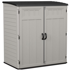 Suncast 6'x4' Extra Large Vertical Outdoor Storage Shed with Shelf $349