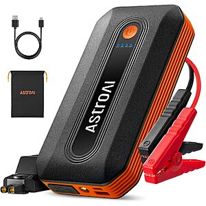 AstroAI B8 3000A Car Battery Jump Starter $18 @ Amazon