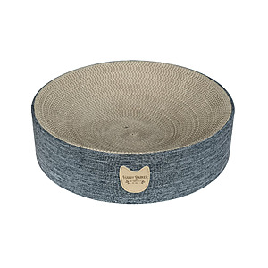 Harry Barker Corrugated Cardboard Cat Scratcher Bed w/ Reversible Refillable Pad (Blue) $8.18 + Free Shipping w/ Walmart+ or on $35+