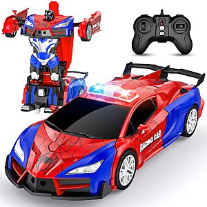 Amazon – Spider Transforming Remote Control Car - $13.79 w/ Code