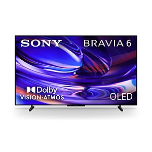 Sony 48 Inch BRAVIA 6 OLED 4K HDR Smart Google TV with Gemini (K-48A60) $1098