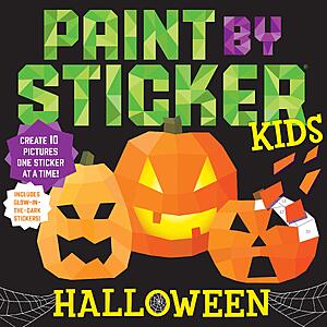 Paint By Sticker Kids' Activity Books: Halloween $4.96 & More + Free Shipping w/ Prime or on $35+