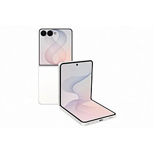 Samsung Galaxy Z Flip8 Unlocked Android Smartphone, 256GB Cream $1049.99