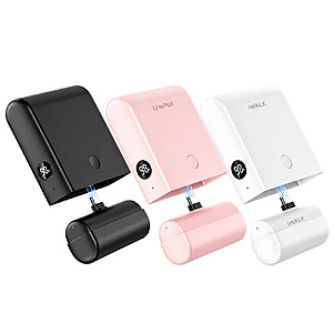 iWALK LinkPod Plus 13500mAh PD 20W Portable Charger (Black, Pink or White) $24.99 + FS