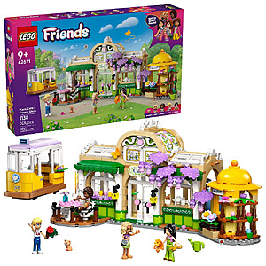 1138-Piece LEGO Friends Plant Café & Flower Shop $46.79 + Free Shipping