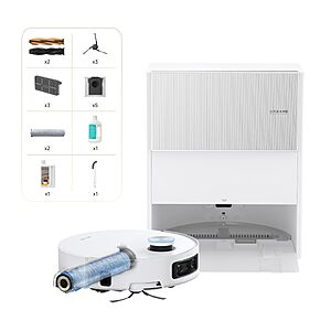 dreame Aqua10 Ultra Roller Complete Robot Vacuum and Mop, AquaRoll Mopping $849.99