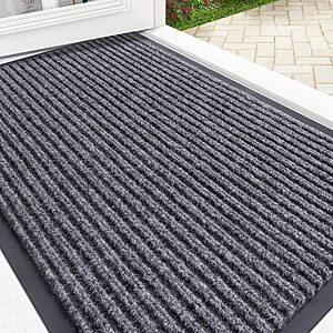 29.7" x 17" Olanly PVC Backed Heavy Duty Door Mat (Grey) $6.98 + Free Shipping w/ Prime or on $35+