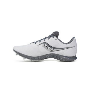 Saucony Men's Velocity MP Track Spike Sneaker (White/Carbon, Sizes: 6.5-12) $39.99 + Free Shipping w/ Prime
