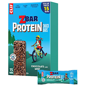 15-Count Clif Kid ZBar Protein Chocolate Mint Crispy Snack Bars $9.73 w/ S&S + Free Shipping w/ Prime or on $35+