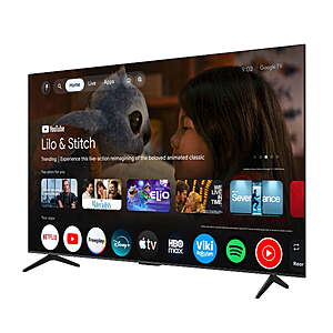 TCL 55" QM51L Series QD-Mini LED QLED 4K UHD HDR Smart Google TV (New 2026) - Local Dimming Pro, Halo Control System, High Brightness Pro~$398 @ Walmart~Free Shipping!