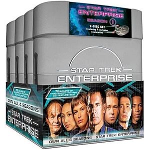 Complete TV Series DVD Collections: Star Trek: Enterprise or Mission Impossible $12.49