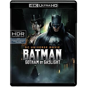DCU: Gotham by Gaslight (4K Ultra HD)  $11.49 Amazon.com