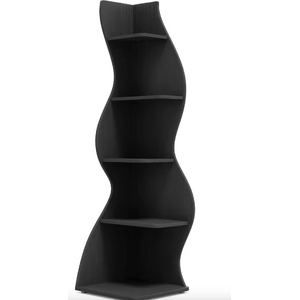 Tribesigns Corner Shelf, Modern 5-Tier Wall Corner Bookshelf $69.75