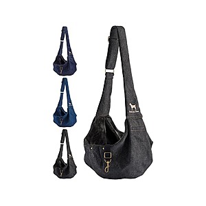 Noah & Paw Snap Sling Denim Dog Carrier $18.60 + Free Shipping w/ Prime or $6 Fee per Order