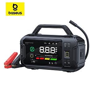 Baseus VJ1 3000A Jump Starter 4 in 1 150PSI Air Compressor Power Bank $68.8 + Free Shipping