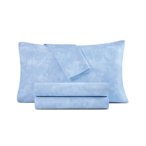 Buy One Get One: 4-Piece Macy's 1200 Thread Count Cotton Blend Watercolor Printed Sheet Sets (4 Colors, Queen, King)  $59.93 + Free Shipping