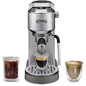 [Resale] $128.99* | De'Longhi Dedica Duo Compact Espresso Machine (Used - Like New) at Amazon