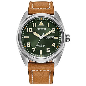 Citizen Weekender Titanium ecodrive sapphire $213